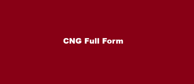 cng full form